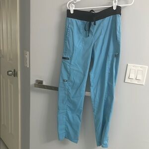 Grey's Anatomy Blue Cargo Pants Relaxed Fit